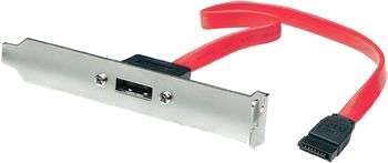 SATA II (300)-platskonsolapadapter L- på i-Typ