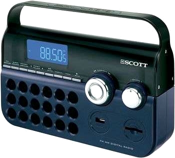 Scott RXP 60 bärbar radio