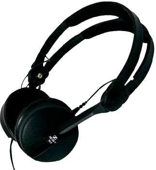 Sennheiser svart stoppning till hörlurar