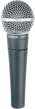 Shure SM-58 Mikrofon med brytare
