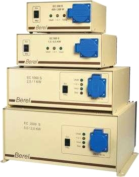 Sinusliknande växelriktare EC-serie Berel ? EC-200