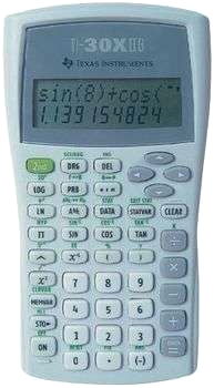 Skolräknare TI 30 X II B