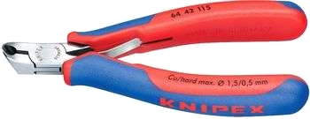 Snedändavbitare för elektronik KNIPEX 64 42 115