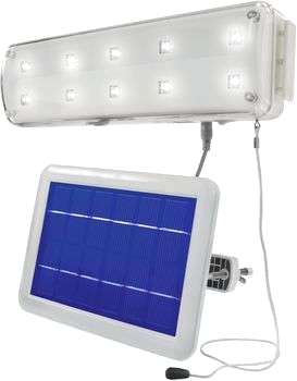 Solcellsdrivet LED-belysningssystem