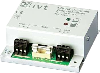Solcellsladdningsregulator 12/24 V V/8 A