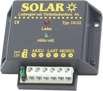 Solcellsladdningsregulator 12 V/4 A