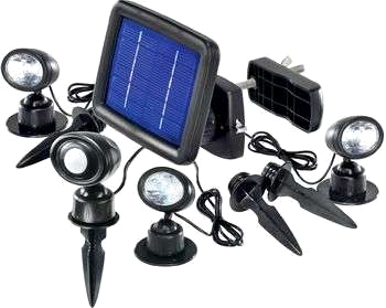 Solcellsspotlight Trio PIR