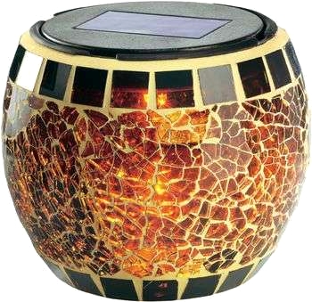 Solcellsstyrd mosaiklampa ''Brilliant''