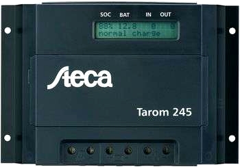 Solcellsstyrt laddningsreglage Steca Tarom 245