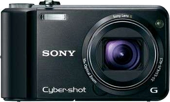Sony DSC-H70B digitalkamera svart