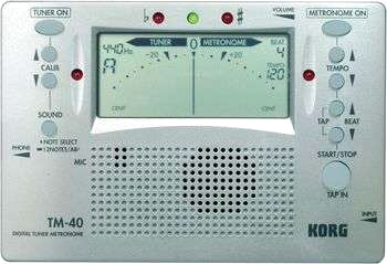 Stämapparat/metronom Korg TM-40