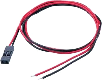 Stickanslutning med litzkabel