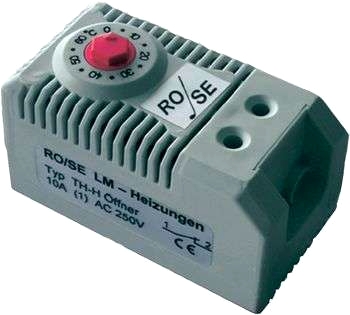 Termostat för kopplingsskåp TH-H/TH-K
