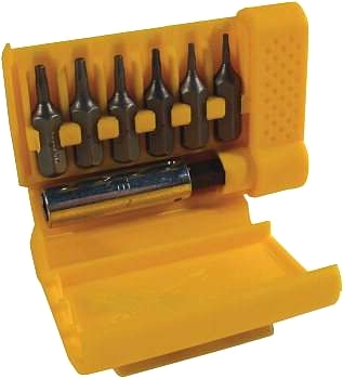 Torx-mobil-combit-box, 7 delar