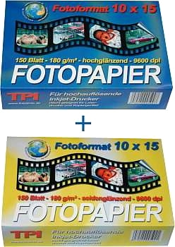 TPI fotopapper kampanjpaket 300 ark (10 x 15)