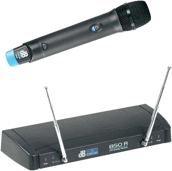 Trådlös mikrofon serie PU850