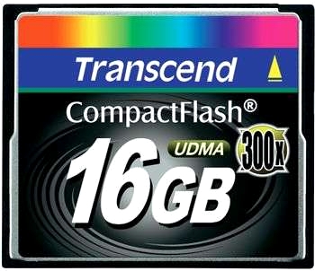 Transcend CompactFlash-kort 16 GB 300x
