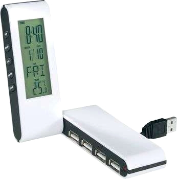 USB-klocka med nav