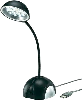 USB-skrivbordslampa med 15 lysdioder