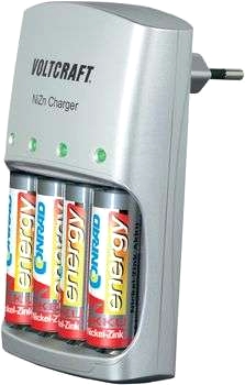 Vägguttagsladdare för nickel-zink-batterier