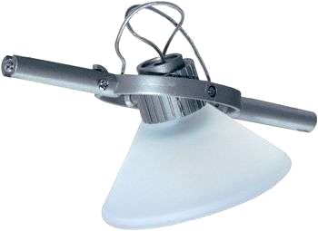 Vajerspotlight Verre Satin
