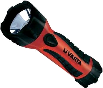 VARTA LED-ficklampa Rubbermate