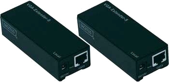 VGA-/video-förlängare via LAN CAT 5
