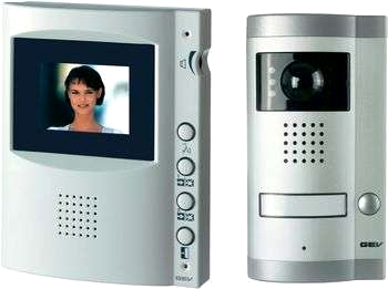 Videoporttelefon i färg för 1-familjshus