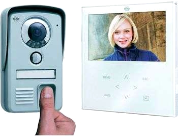 Videoporttelefon med fingeravtryck