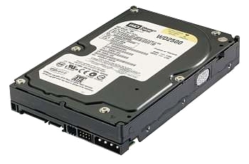 Western Digital 250 GB 3,5'' SATA-hårddisk