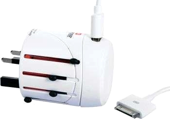World USB-laddare med iPod®-Kabel