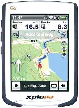Xplova G5 cykel- och terränglöpnings-GPS