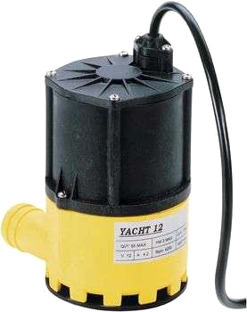 Yacht dränkbar pump 12 V