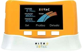 Zotac Nitro styrenhet för överklockning