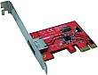 1-ports externt eSATA PCi-Express-kort Low Profile