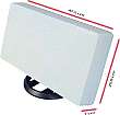 Camos H10D Mobile satellit-flatantenn