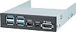 Conrad USB 3.0/Power eSATA/FireWire400 frontpanel