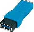 Conrad USB 3.0 uttag A/kontakt mikro B adapter